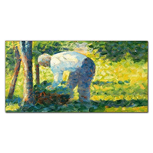 Photo sur verre Jardinier Seurat pour une ambiance artistique unique