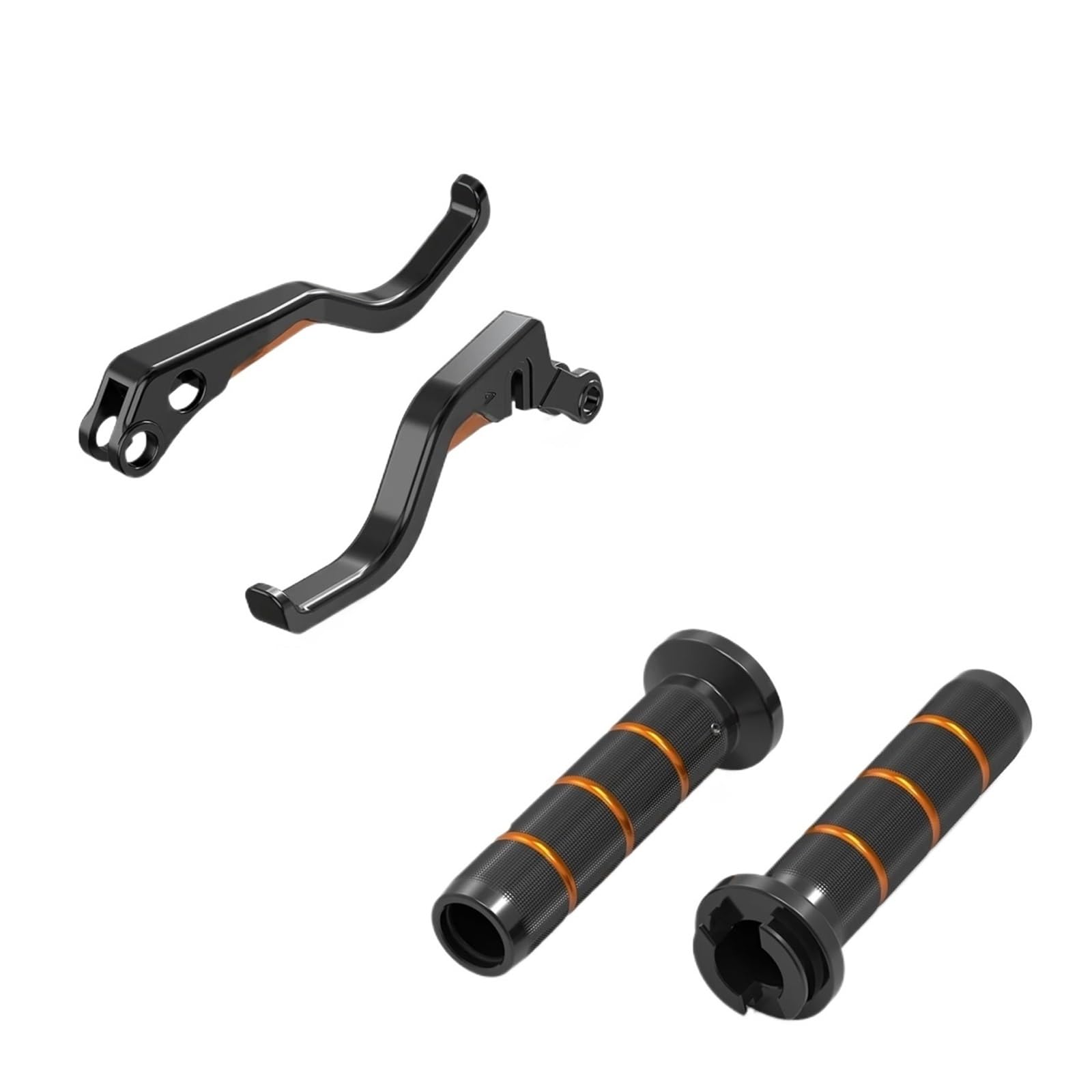 WKDYRIWO Short Brake Clutch Levers Handlebar Grips for Har&Ley Sportster S RH1250S 2021-2024 1250 RA1250 Nightster RH975 22-24 Motorcycle Brake Clutch Levers