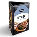 Yescom 10pcs 4"x6" 3-Side Triangle Menu Holder Black Leatherette Table Tent for Bar Cafe Restaurant