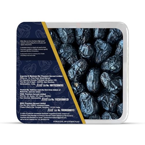 Image of Nature's Choice Royal Ajwa Dates (500g) | Premium Dates | Wet Black Soft Date /Khajoor | All Natural | Seeded,Natural Sugar& Naturally Sweet | Best Original Healthy Snack | Date in Fresh | Khajur