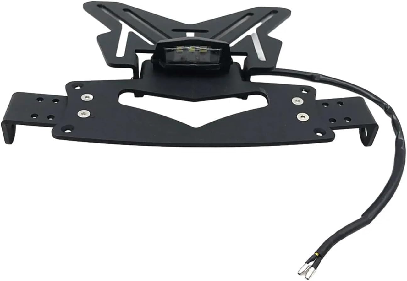 Motorcycle License Plate Rack, Motorcycle License Plate Frame Assembly Universal