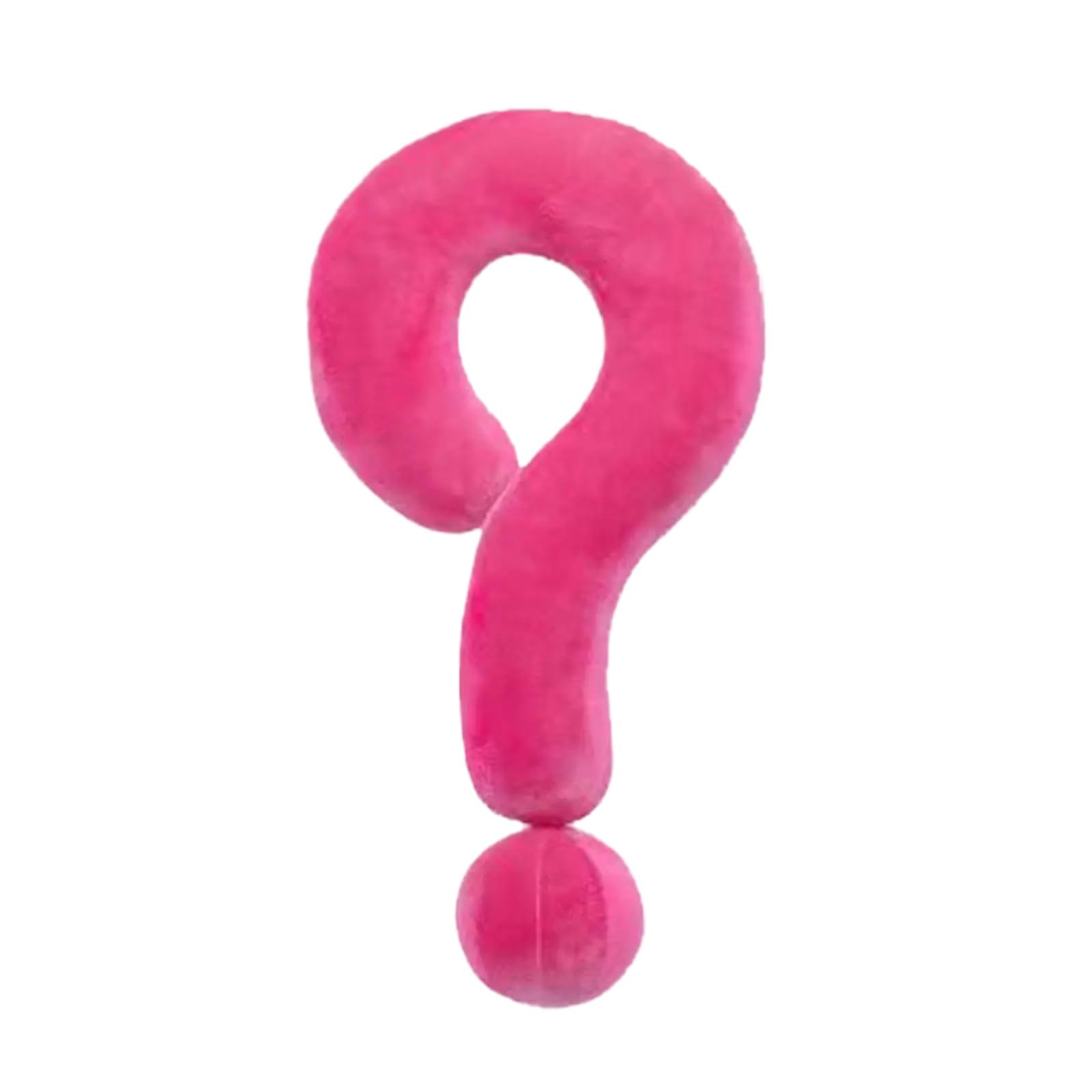 Elnwnnkc L Question Shape Throw Pillows Cotton Cushions Plushes Toy Decoration Birthday Sofa Or Chair Decorative Cushions