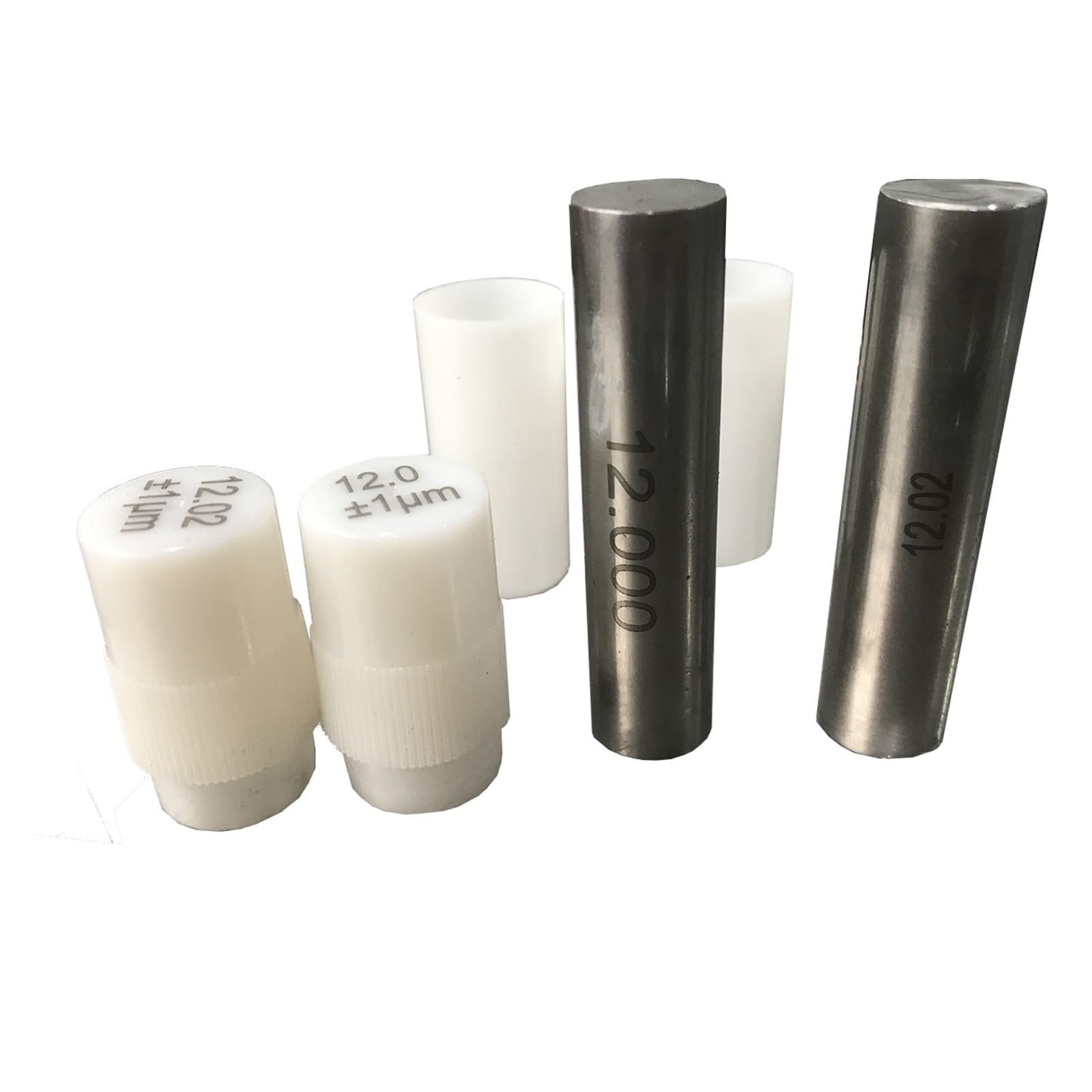 Elementos de fijación con pasador de soporte, Juego de calibre de pasador de acero de precisión, precisión de 0,001 mm, paso de 0,01 mm