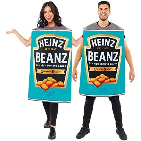 amscan Adult Heinz Beanz Tabard Costume Cover