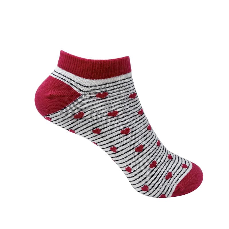 Image of Mint & Oak Low Cut Ankle Women Socks, Christmas Gift Quirky Socks For Friends, Cute Funky Socks, Christmas Secret Santa Gifts For Women