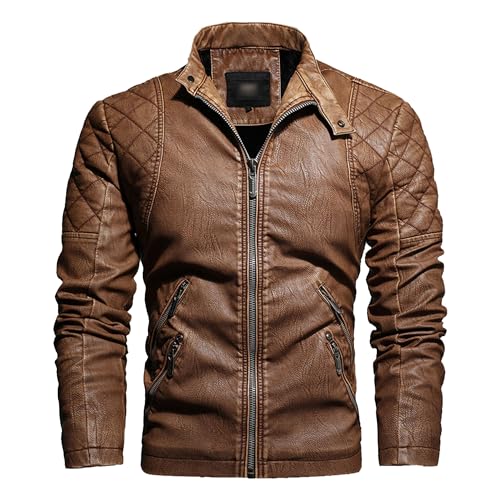 Manteau militaire long homme vert parka capuche épais coupe-vent veste M