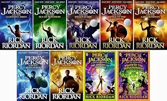 Percy Jackson Collection: 9-Book Set (Lightning Thief, Sea of Monsters, Titan's Curse, Battle of the Labyrinth, Last Olympian, Greek Heroes, Greek Gods, Wrath of the Triple Goddess)