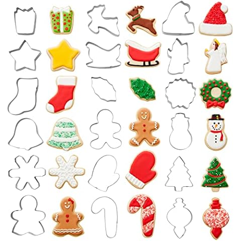 Wilton 18-Piece Holiday Cookie Cutters Cover