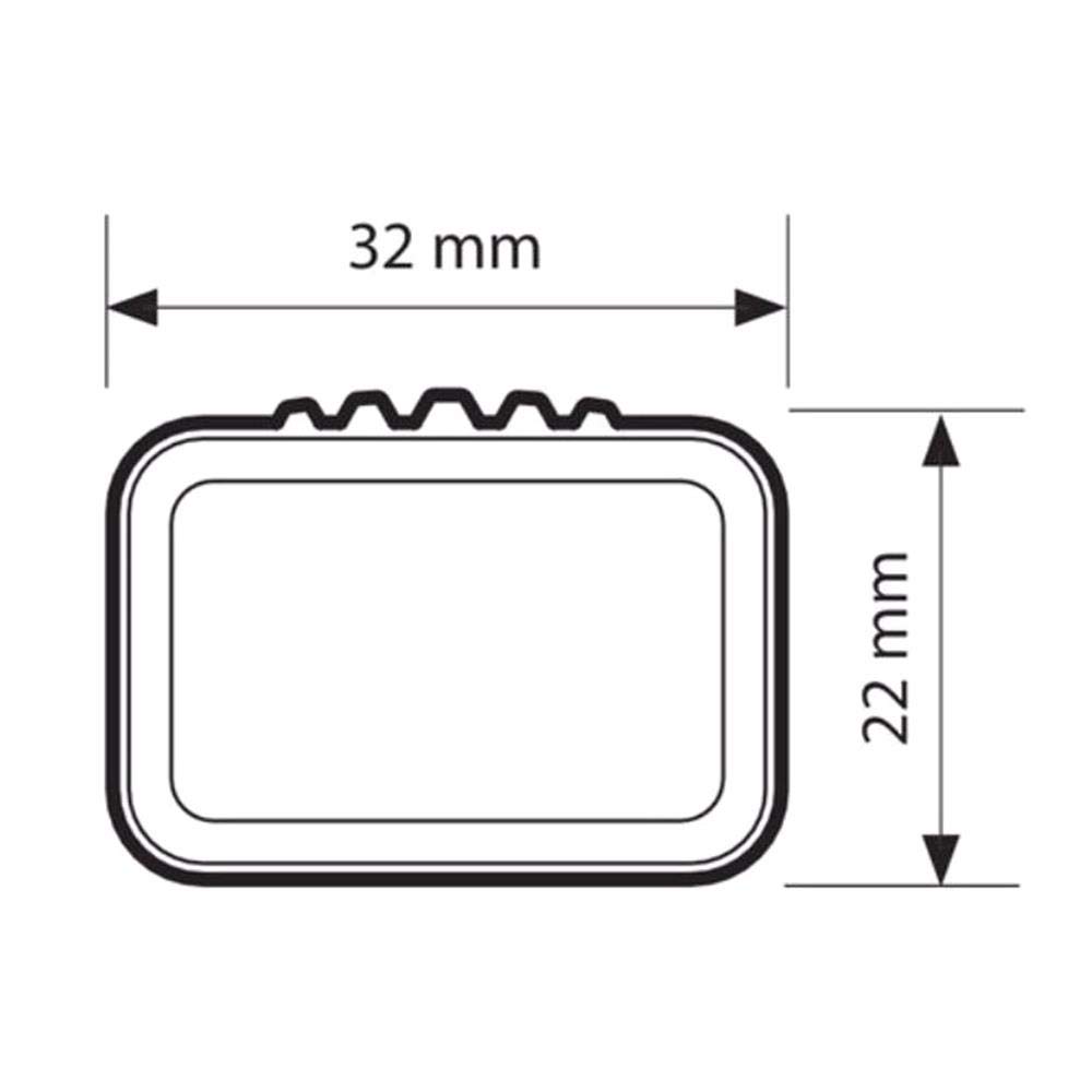 NORDRIVE N15031 Rail-Top, Coppia Barre portatutto in Acciaio - L - 127 cm