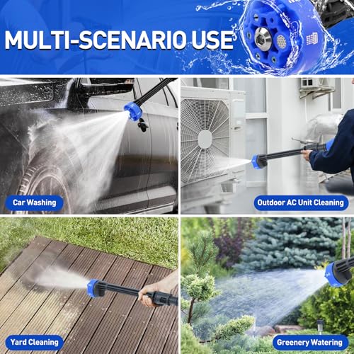 Klrswp CORDLESS PRESSURE WASHER 980Psi Portable Pressure Washer Cordless, 15000Mah Battery Operated Power Washer, High Pressure Washer Gun With 6-In-1 Adjustable Nozzle, Handheld Pressure Washer For Car thumb #6