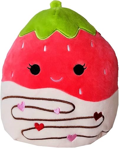 Miniatura 15 de Squishmallow Oficial Kellytoy Food Squad - Animal de peluche suave coleccionable (Celia naranja, 8 pulgadas) Naranja,Amelie Leche Rosa Fresa,Anara