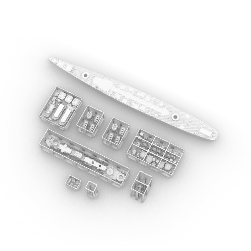 MRY-SFW SSC700569 1/700 model wojskowy US Navy Des Moines Cruiser