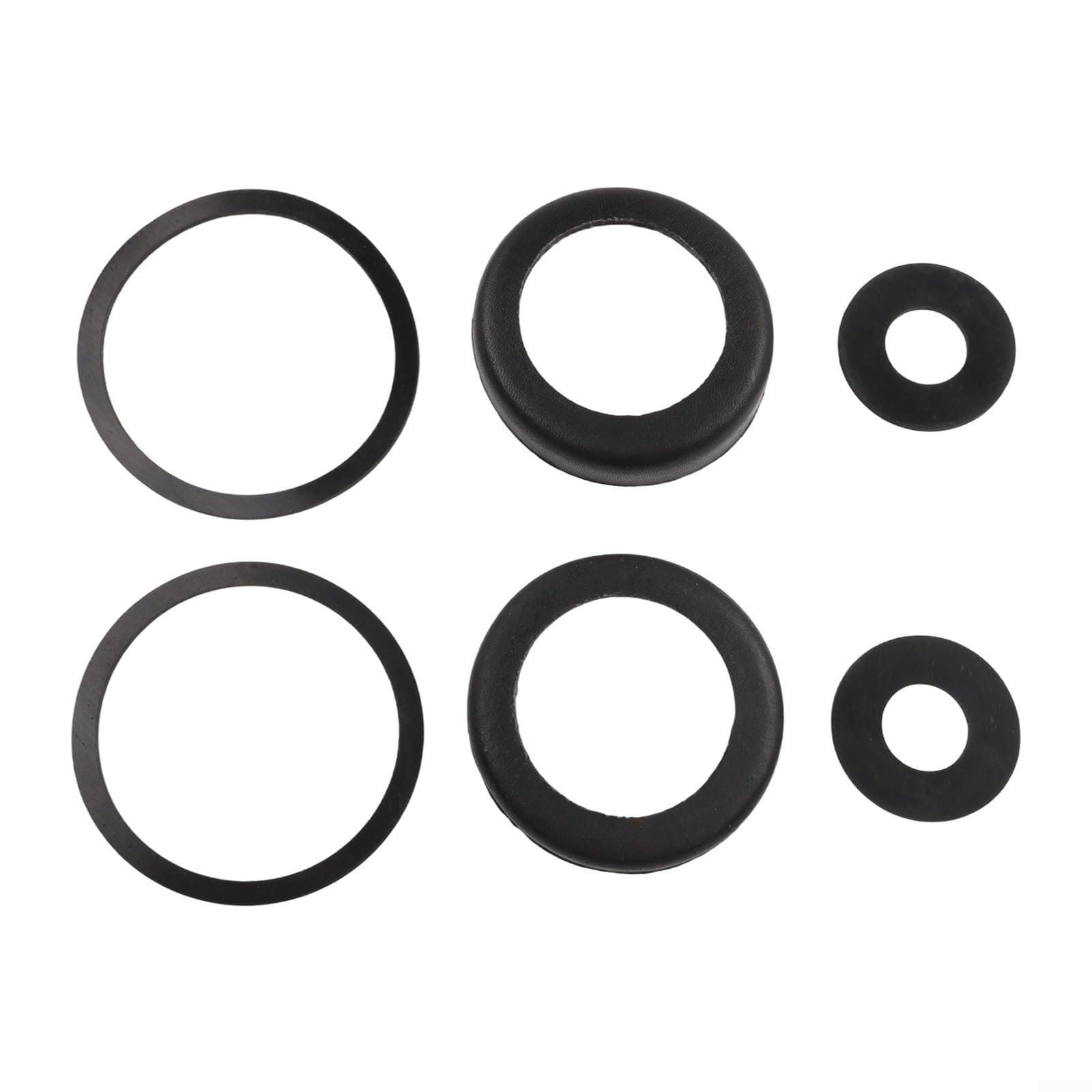 2 juegos de mango tipo 90 para kit de sellado de cuero con juntas tóricas, taza de pistón de cuero vacuno y repuesto de manga para bombas de mano de pozo, juego de juntas de cuero marrón para