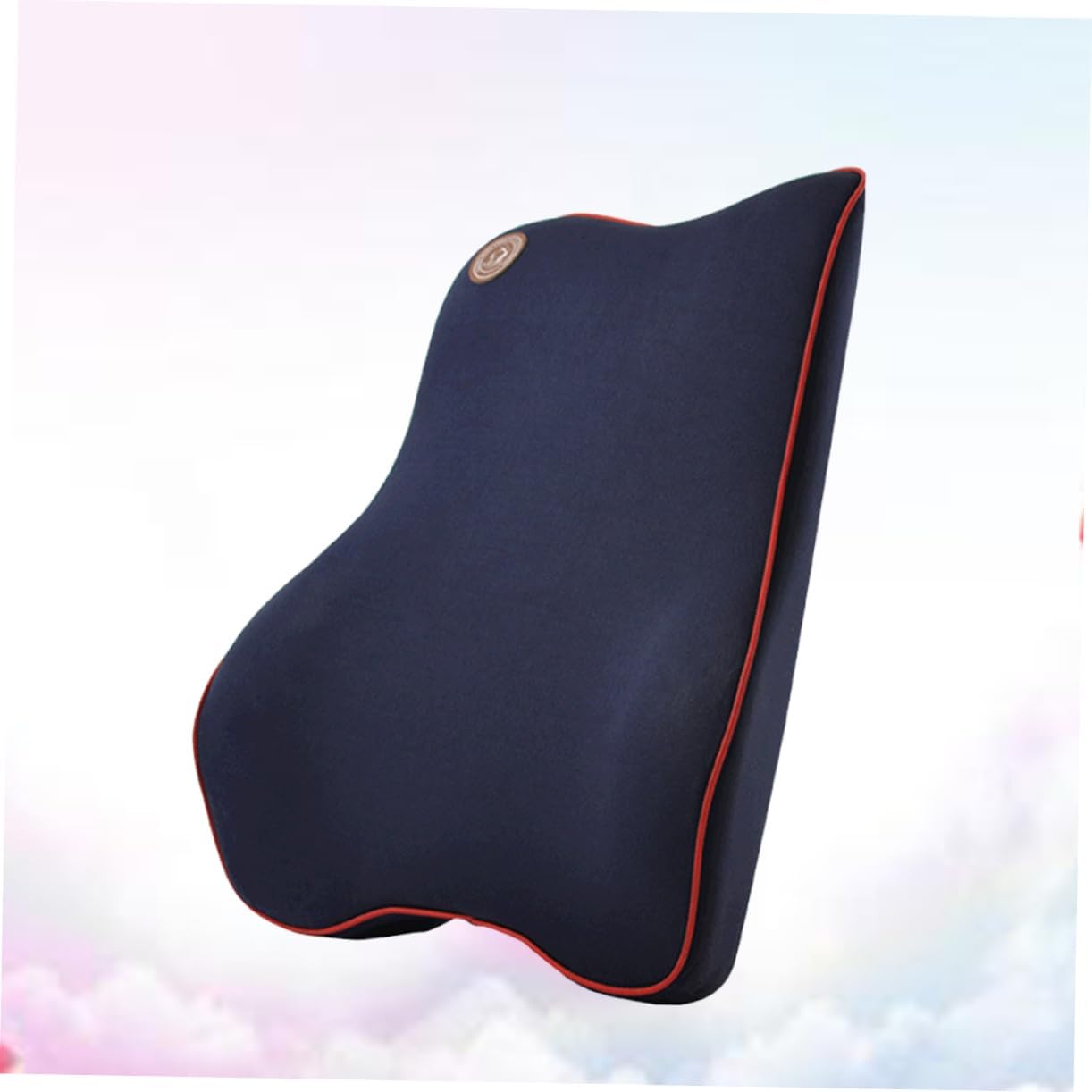 Memory Cotton Car Waist Cushion Comfortable Protection Mat for Auto Supplies Breathable Support Pad Blue for Long Travel and Enhanced Comfort