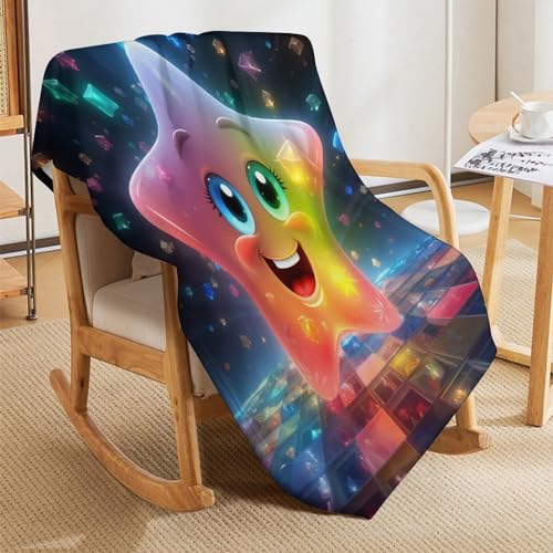Couverture de canapé étoiles impression numérique 3D pour enfants