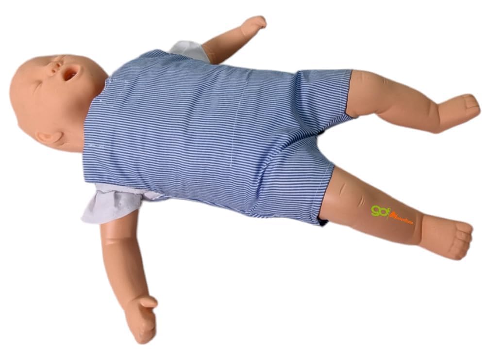 GD ANATOMICALS ® Baby Infant Obstruction Training Manikin for Teaching Cardio Pulmonary Resuscitation, Airway Obstruction, First Aid Training For Nursing Colleges Stationery (B0D1FXKLGW) Amazon Price History, Amazon Price Tracker