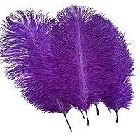 10 Plumas Grandes De Avestruz Rosa Intenso De 16 A 18 Pulgadas, Plumas Esponjosas Para Manualidades, Decoración De Fiesta En El Hogar, Centros De Mesa, Ropa, Jarrón, Decoración