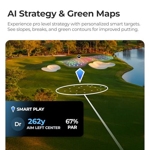 Image of Arccos Air (Hardware Only) - Membership NOT Included | Automatic Golf Game Tracking System w / AI GPS Rangefinder & Strokes Gained Analytics, Arccos Club Smart Sensors not required