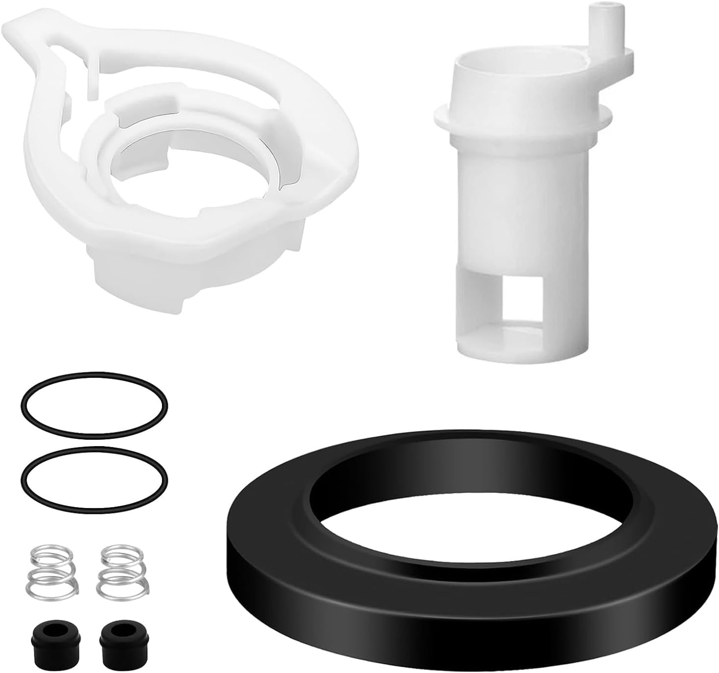 42049 RV Toilet Flush Water Valve Replacement Kit,for Thetford Aqua Magic II Permanent Toilets.with Closet Flange Seal, Rv Toilet Parts