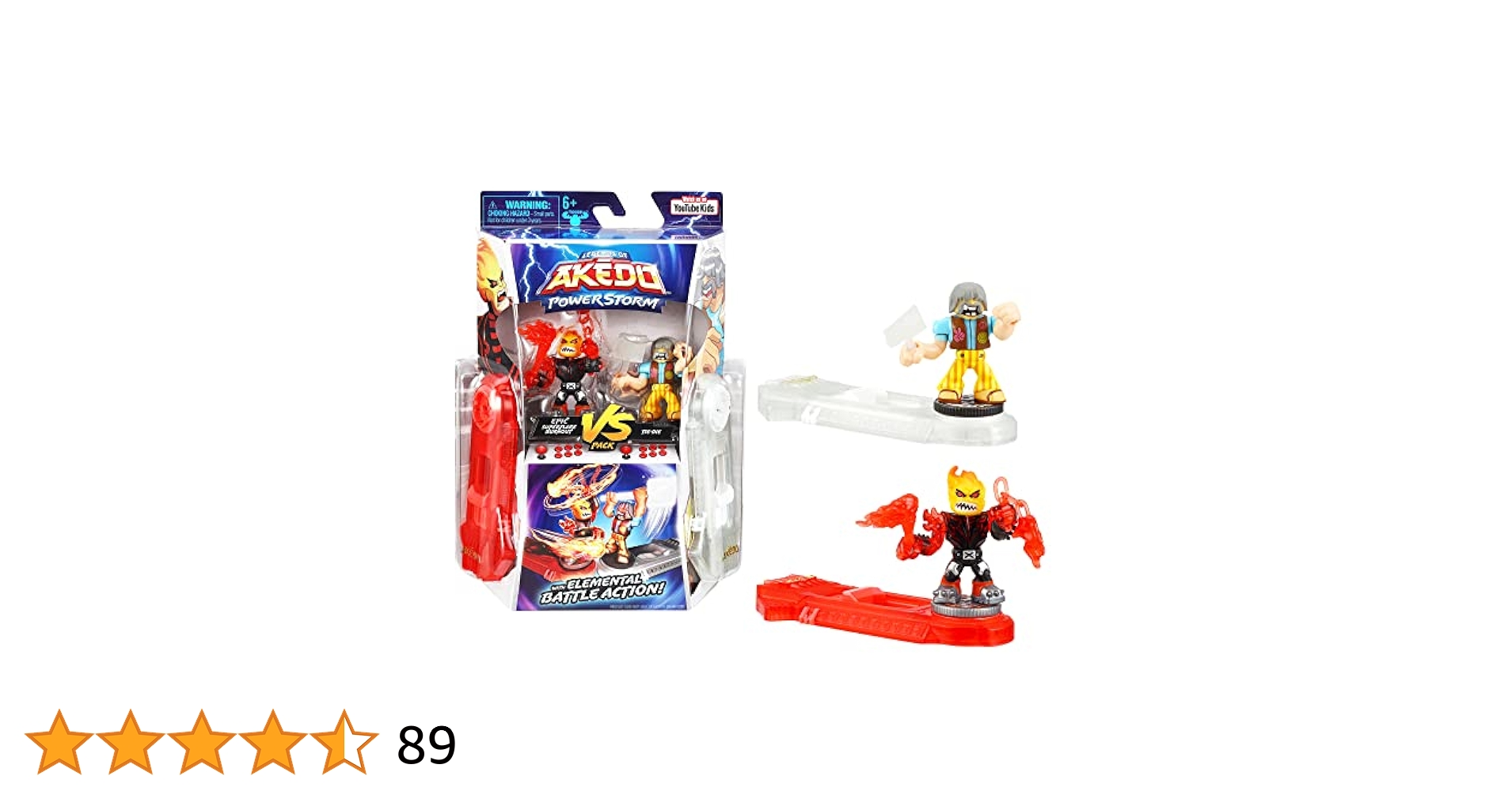 Buy Legends of Akedo Powerstorm Versus Pack 2 Mini Battling