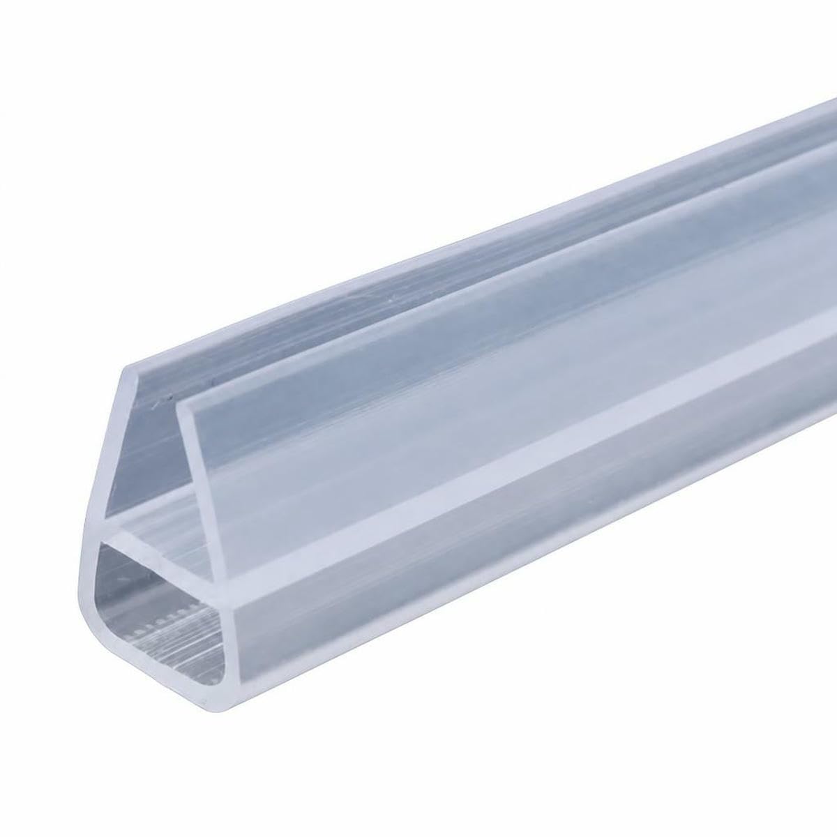 Jmgdj U-Shaped 12 Mm H-Shaped, F-Shaped, U-Shaped Frameless Glass Door Sealing Strip, Bathroom Water Blocking Sealing Strip-4.0M