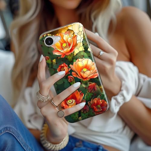 MERRO for iPhone 16e Case,Cute Aesthetic Flower,MagSafe Compatible - image 6