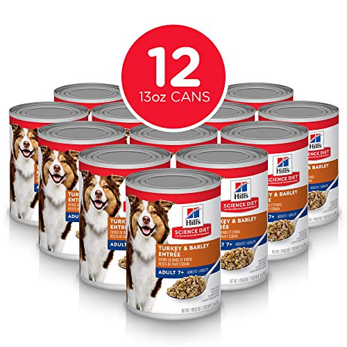 Hill's Science Diet Wet Dog Food, Tur key&Barley, 13 oz, Pack of 12