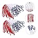 Mipcase 10pcs Heavy Duty Basketball Net Thick Woven Replacement Nets for Standard Rims Use for Practice and Games