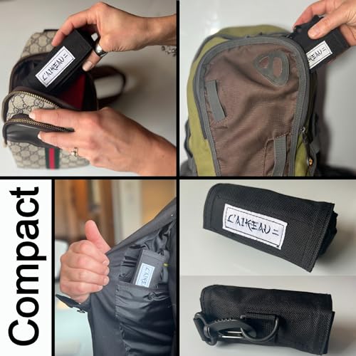 Image of LAIKEAU Luggage Leash for Travel Convenience, Travel Essentials and Ideal Luggage Accessories and Travel Gifts for Women, Luggage Straps are Travel Must Have and Airport Essentials