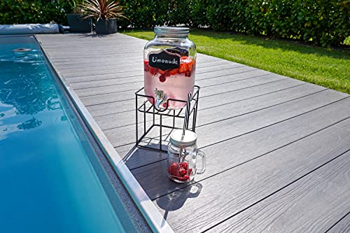 Distributeur de boisson en verre pour buffets et fêtes