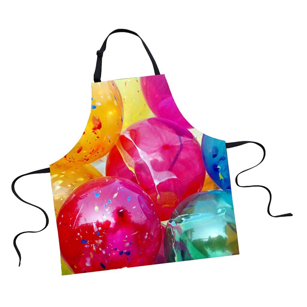 MSiwach Christmas Apron Unisex Kitchen Bib Apron Adjustable Neck Cooking Gift 13