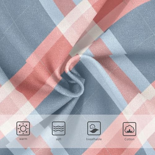 GuoChe Elastic Waistband Panties Toddler Cotton Underwear for Toddler Girls Sweet Checkered in Sizes 2T,3T, 4T, 5T, 6Y and 8Y3