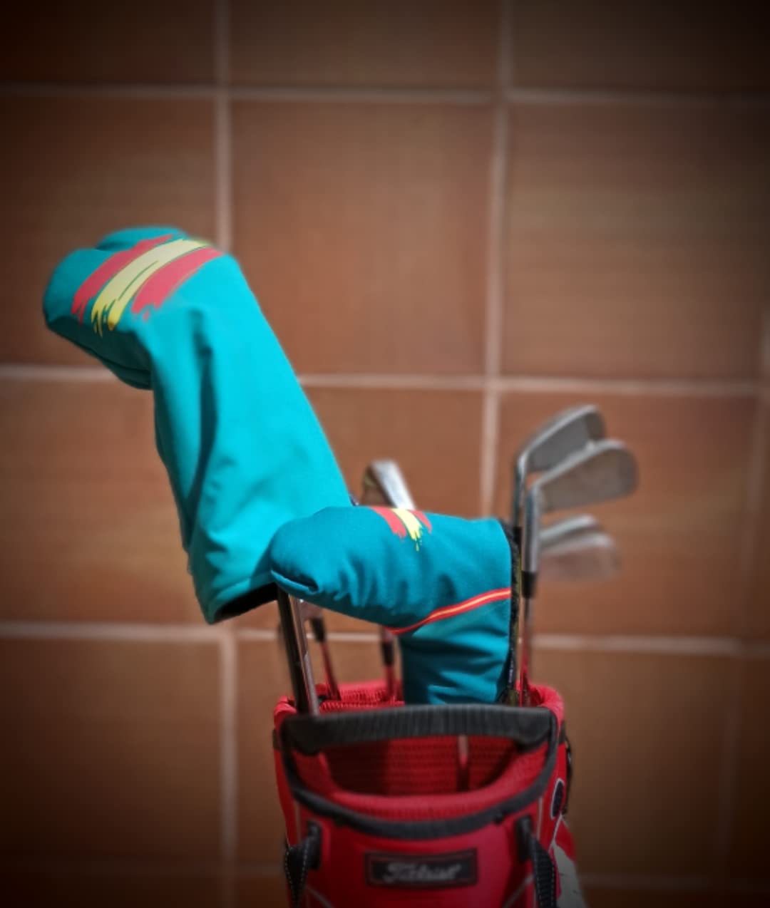 Funda Golf para Driver Estilo Bandera España