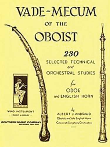 Vade Mecum of the Oboist: 230 Selected Technical and Orchestral Studies (1958-07-01)      Spiral-bound