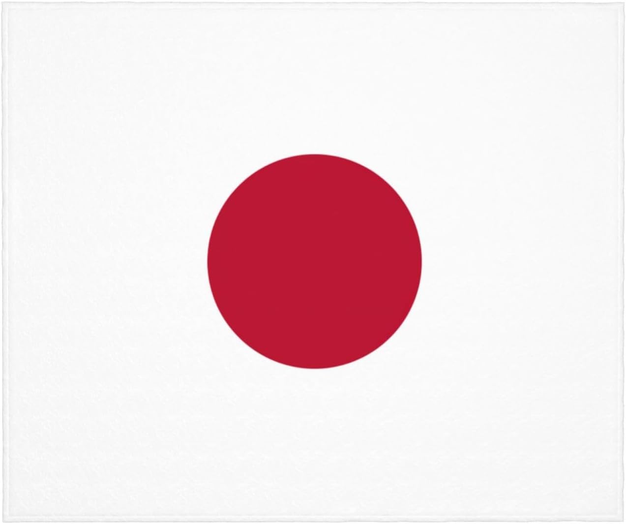 Japanese Flag Print Cozy Soft Blankets Warm 50x60 in Lightweight Blanket for Camping Travel