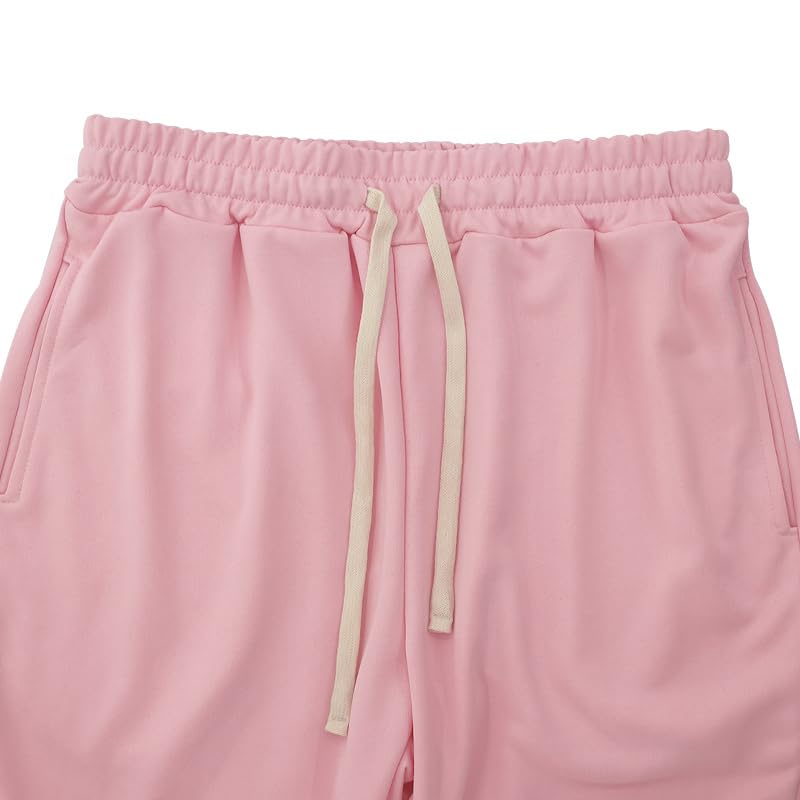 Men's Hip Hop Style High Street Pants Casual Slim Fit Stretch Trendy Trousers Drawstring Stacked Pants with Pockets4