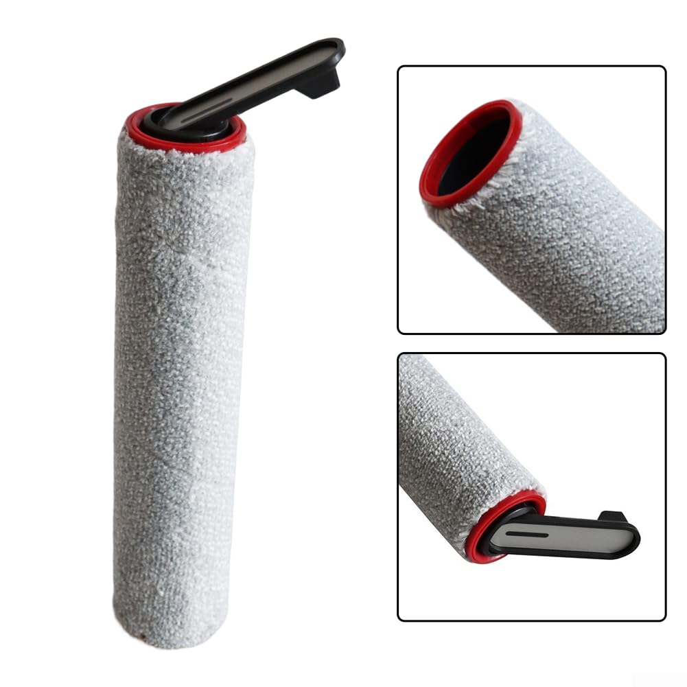 Spazzola a rullo in microfibra di ricambio per Dreame H15 Pro, H15 Mix, H12 Pro FlexReach e per lavapavimenti mova X4 Pro, accessorio per la pulizia di legno duro per pavimenti in marmo laminato