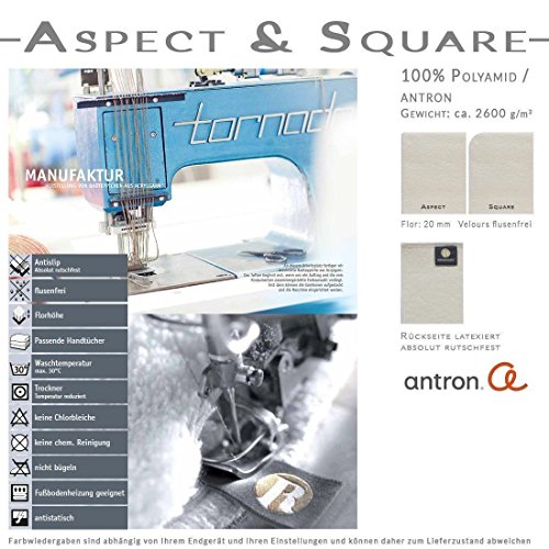 RHOMTUFT Badteppiche Aspect Marsala - 391 80x160 cm – Bild 4