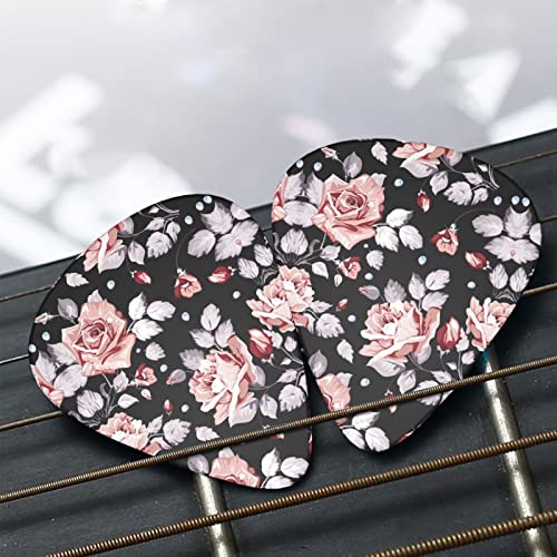 Médiators Guitare 12-Pack Médiators Fleur Rose Pour Guitare Électrique Guitare Acoustique Diverses Guitares - Les Beatles, Paul McCartney, John Lennon, RIngo Starr, George Harrison Médiators Guitare 12-Pack Médiators Fleur Rose Pour Guitare Électrique Guitare Acoustique Diverses Guitares – Image 7