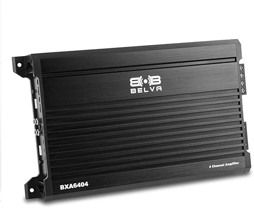 Vista 9 de Belva BXA15001 1500W de pico BX-Series 2-Ohm estable Clase-A/B Monoblock Amplificador de audio para coche MOSFET con control remoto de nivel