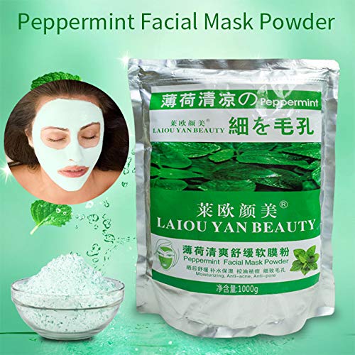 Natural Mint Facial Mask Soft Powder Acne Treatment Replenishment