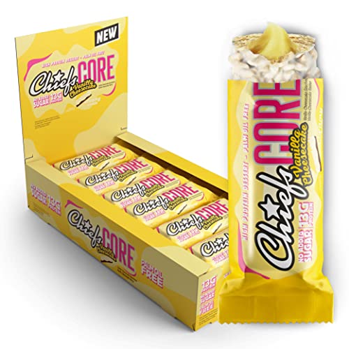 Chiefs Core Protein Bar (12x40g) Tarta de queso y vainilla - Barritas - Barritas proteínicas