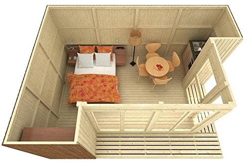 Allwood Arlanda - Kit de montaje de casa de jardín: Amazon.es: Hogar