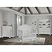 Evolur Cheyenne 5 in 1 Full Panel Convertible Crib, Antique Grey Mist, 58x31x52 Inch (Pack of 1)