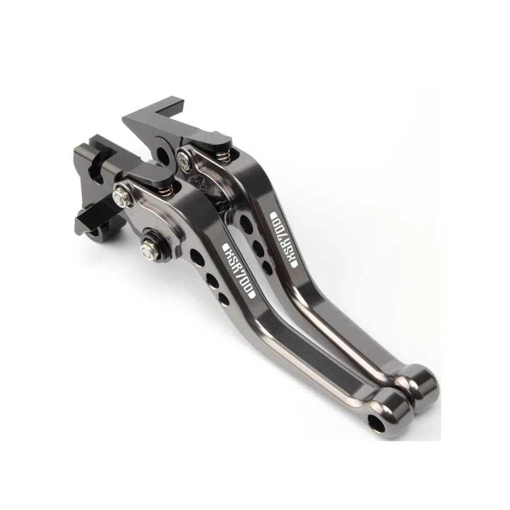 Zdgxfhsrh A Motorcycle Brake Clutch Levers Fit For Ya&Mah Xsr700/Xtribute/Xsr 700 2016-2024 2022 2023 Djustable Cnc Motorcycle Brake Clutch Lever 6-Speed Djustment(A)
