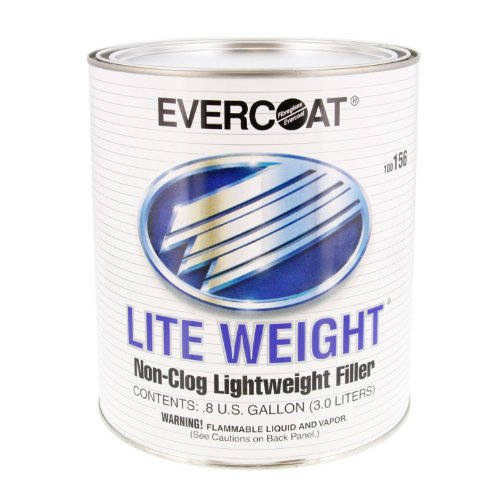 Evercoat Lite Weight Body Filler - Clog-Free Body Filler for Aluminum,...