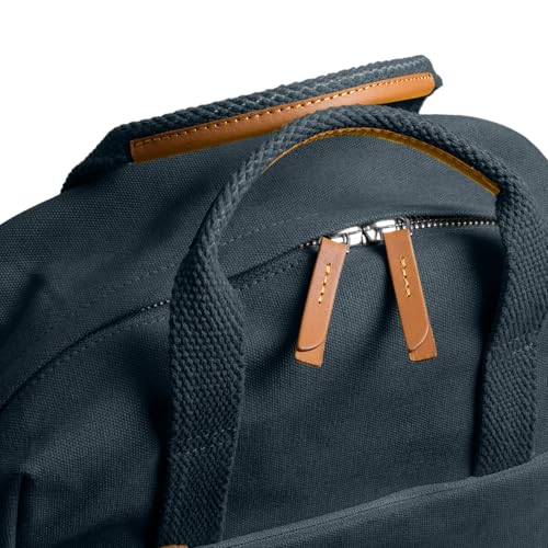 Image of DailyObjects Field Daypack Casual backpack fits upto 14 inch inch laptop with Luggage Sleeve| Unisex Travel Backpack | Made of Durable Canvas Material | Zippered Compartments with Pockets