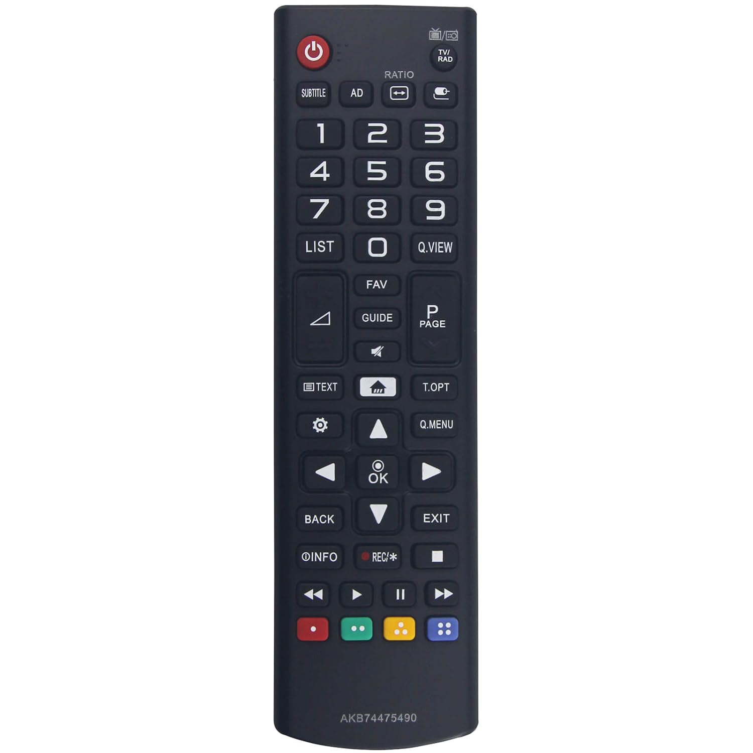 Amazon.com: AKB74475490 Remote Control Replacement for LG TV