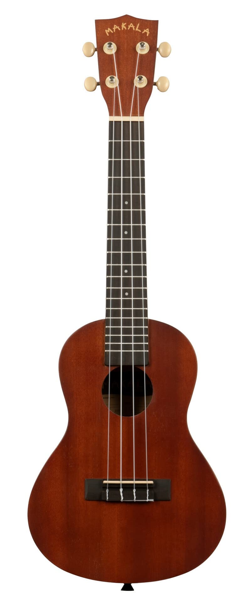 Kala MK-C Ukulele Concerto Bambini Adulti e Principianti, Ukulele Scuola Media in Mogano per Musicisti Esperti e Nuovi con Custodia Inclusa, Strumenti Musicali Bambini a Corda, Satinato