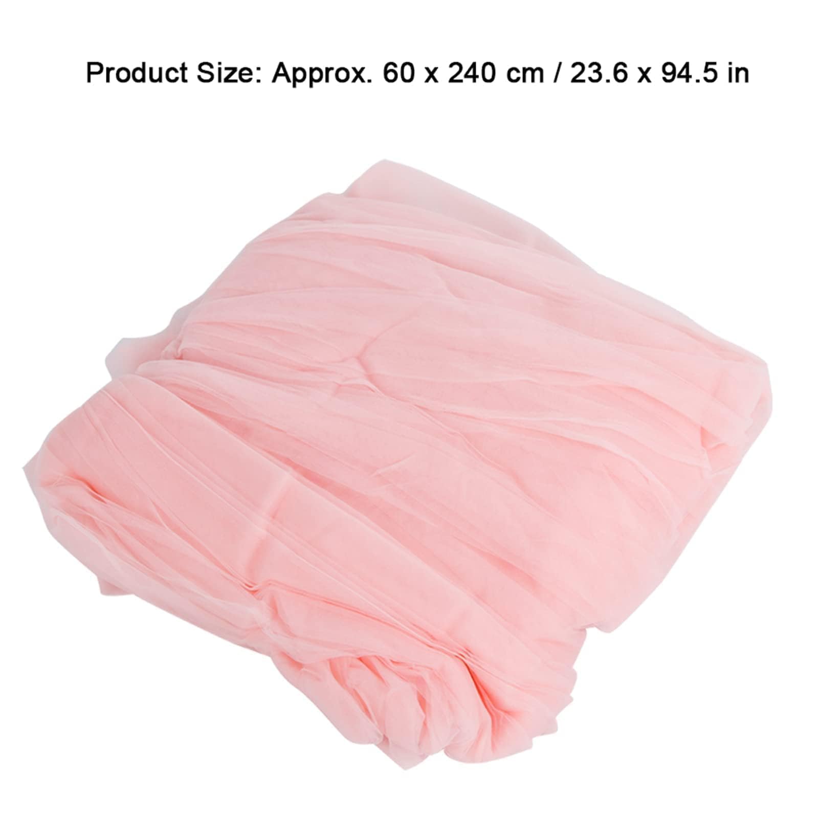 Haofy Baldacchino per Letto per Bambini, Baldacchino per Culla Principessa Traspirante Zanzariera Tenda per Angolo Lettura per Ragazza, 23,6 X 94,5 ()